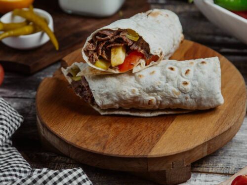 Biftekli Wrap