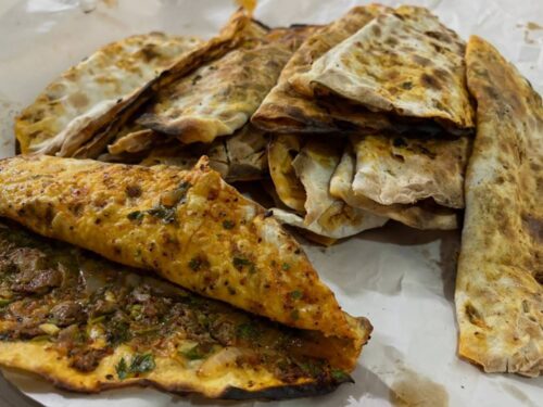 Kavurmalı Kaşarlı Gözleme