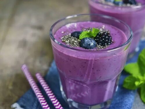 Orman Meyveli Milkshake